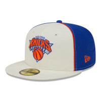 New York Knicks New Era Piped Pop Panel 59FIFTY Fitted Hat - Cream New York Knicks New Era Piped Pop Panel 59FIFTY Fitted Hat - Cream