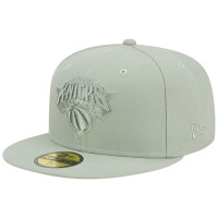 New York Knicks New Era Sage Color Pack 59FIFTY Fitted Hat - Light Green