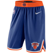 New York Knicks Nike 2019/20 Icon Edition Swingman basketball Shorts - Blue