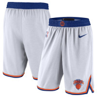 New York Knicks Nike 2019/20 Icon Edition Swingman basketball Shorts - White