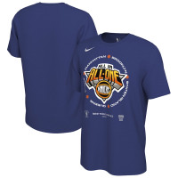 New York Knicks Nike 2023 NBA Playoffs Mantra basketball T-shirt - Royal