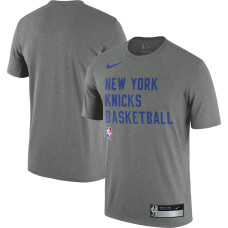 New York Knicks Nike 2023/24 Sideline Legend Performance Practice basketball T-shirt - Heather Gray New York Knicks Nike 2023/24 Sideline Legend Performance Practice basketball T-shirt - Heather Gray
