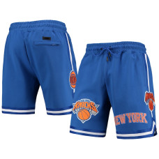 New York Knicks Pro Standard Chenille basketball Shorts - Blue New York Knicks Pro Standard Chenille basketball Shorts - Blue