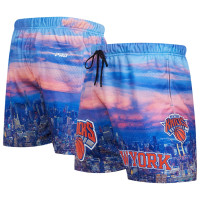 New York Knicks Pro Standard Cityscape basketball Shorts