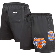 New York Knicks Pro Standard Classics Woven basketball Shorts - Black New York Knicks Pro Standard Classics Woven basketball Shorts - Black