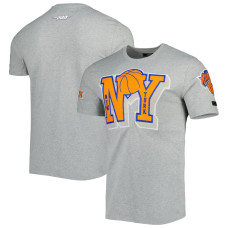 New York Knicks Pro Standard Mash Up Capsule basketball T-shirt - Heathered Gray New York Knicks Pro Standard Mash Up Capsule basketball T-shirt - Heathered Gray