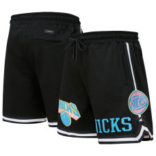 New York Knicks Pro Standard Washed Neon basketball Shorts - Black New York Knicks Pro Standard Washed Neon basketball Shorts - Black