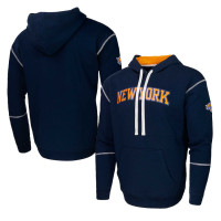 New York Knicks Stadium Essentials Monument basketball Pullover Hoodie - Navy