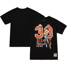 Patrick Ewing New York Knicks Mitchell & Ness Hardwood Classics Caricature basketball T-shirt - Black Patrick Ewing New York Knicks Mitchell & Ness Hardwood Classics Caricature basketball T-shirt - Black