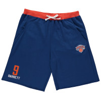 RJ Barrett New York Knicks Big & Tall French Terry Player basketball Shorts - Blue RJ Barrett New York Knicks Big & Tall French Terry Player basketball Shorts - Blue