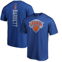 RJ Barrett New York Knicks Fanatics Branded 2019 NBA Draft Playmaker Player basketball T-shirt - Royal RJ Barrett New York Knicks Fanatics Branded 2019 NBA Draft Playmaker Player basketball T-shirt - Royal