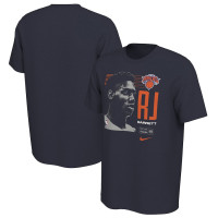 RJ Barrett New York Knicks Nike 2019 NBA Draft First Round Rookie basketball T-shirt - Navy RJ Barrett New York Knicks Nike 2019 NBA Draft First Round Rookie basketball T-shirt - Navy