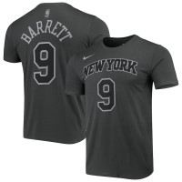 RJ Barrett New York Knicks Nike Icon Performance basketball T-shirt - Gray