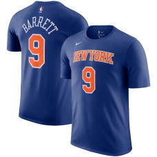 RJ Barrett New York Knicks Nike Player basketball T-shirt - Blue RJ Barrett New York Knicks Nike Player basketball T-shirt - Blue