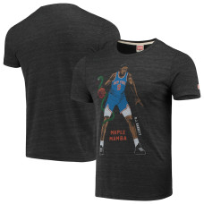 RJ Barrett New York Knicks Player Graphic Tri-Blend basketball T-shirt - Heathered Charcoal RJ Barrett New York Knicks Player Graphic Tri-Blend basketball T-shirt - Heathered Charcoal