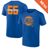 Men's Ariel Hukporti # 55 New York Knicks Stellar Player Blue T-Shirt