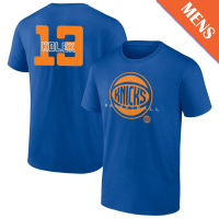 Men's Tyler Kolek # 13 New York Knicks Stellar Player Blue T-Shirt
