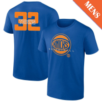 Men's Karl-Anthony Towns # 32 New York Knicks Stellar Player Blue T-Shirt