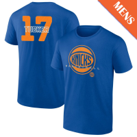 Men's P.J. Tucker # 17 New York Knicks Stellar Player Blue T-Shirt