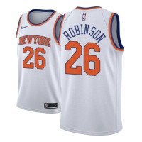 Men's 2018 NBA Draft Mitchell Robinson New York Knicks #26 Association White Jersey