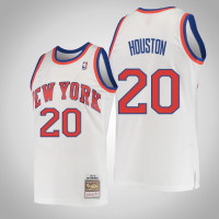 New York Knicks Allan Houston 1985-86 Hardwood Classics Swingman Jersey White