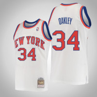 New York Knicks Charles Oakley 1985-86 Hardwood Classics Swingman Jersey White