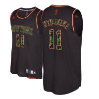 Frank Ntilikina New York Knicks #11 Black Camo Fashion Swingman Jersey Frank Ntilikina New York Knicks #11 Black Camo Fashion Swingman Jersey