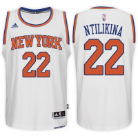 Frank Ntilikina New York Knicks #22 Home White New Swingman Jersey