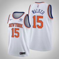 New York Knicks Kemba Walker Association Edition Jersey White