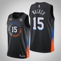 New York Knicks Kemba Walker City Edition Jersey Black