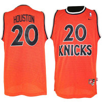 New York Knicks #20 Allan Houston HWC Throwback Orange Jersey