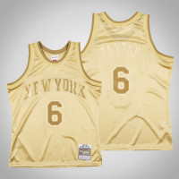 New York Knicks #6 Elfrid Payton Midas SM Limited Edition Gold Jersey New York Knicks #6 Elfrid Payton Midas SM Limited Edition Gold Jersey