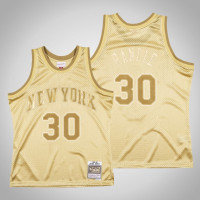 New York Knicks #30 Julius Randle Midas SM Limited Edition Gold Jersey New York Knicks #30 Julius Randle Midas SM Limited Edition Gold Jersey