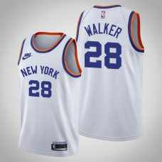 New York Knicks M. J. Walker 75th Anniversary Jersey White New York Knicks M. J. Walker 75th Anniversary Jersey White