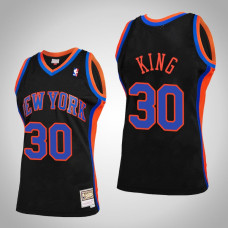 Men's New York Knicks Bernard King #30 Black Reload 2.0 Jersey
