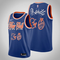 New York Knicks Julius Randle #30 Blue 2020 Christmas Night Special Edition Jersey