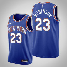 2019-20 Knicks Mitchell Robinson #23 Navy Jersey - Statement