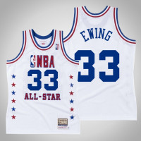 New York Knicks Patrick Ewing #33 White 1988 NBA All-Star Swingman Jersey