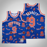 New York Knicks R.J. Barrett #9 Blue Tear Up Pack Jersey