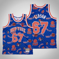 New York Knicks Taj Gibson #67 Blue Tear Up Pack Jersey