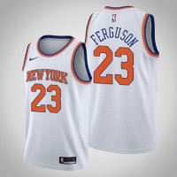 Men's 2021 New York Knicks Terrance Ferguson #23 White Association Jersey