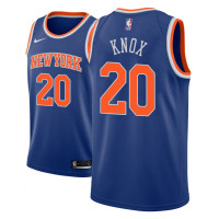 Men's NBA 2018-19 Kevin Knox New York Knicks #20 Icon Edition Blue Jersey