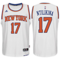 Frank Ntilikina New York Knicks #17 Home White New Swingman Jersey