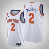 New York Knicks Miles McBride Association Edition 2021 NBA Draft Jersey White