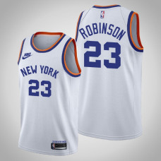 New York Knicks Mitchell Robinson Classic Edition 75th anniversary Jersey White
