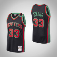 Patrick Ewing New York Knicks #33 Black Hardwood Classics Christmas Swingman Jersey Patrick Ewing New York Knicks #33 Black Hardwood Classics Christmas Swingman Jersey