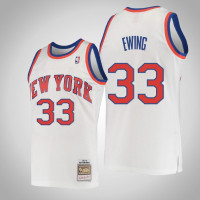 New York Knicks Patrick Ewing 1985-86 Hardwood Classics Swingman Jersey White