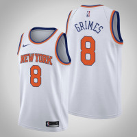 New York Knicks Quentin Grimes Association Edition 2021 NBA Draft Jersey White