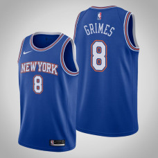 New York Knicks Quentin Grimes Statement Edition 2021 NBA Draft Jersey Blue
