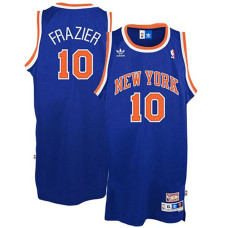 Walt Frazier New York Knicks #10 Royal Hardwood Classics Blue Swingman Throwback Jersey